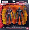 Spiderman & Black Spiderman Figures Set -Bandai Movie Realization- 