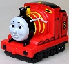 Tank the Thomas&Friends ! Soft Squeeze James in palm-size [Bandai]