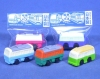 Train and Bus Erasers