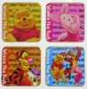 Winnie the Pooh (36 stickers) Glitter (Sample Picture - The Designe will change Without Notice)