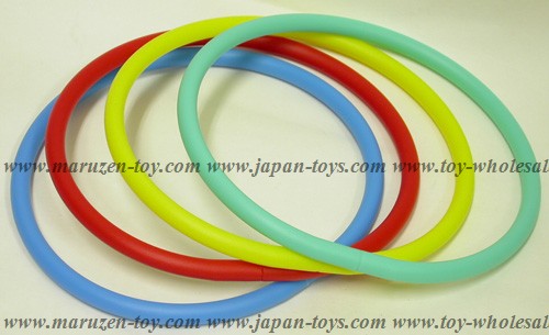 6.3" Colorful Rubber Loop for Ringtoss 