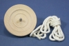 70mm Plain Wood Top K-5 with string (metal core)