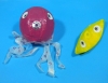 Assorted 3 Color Octopus Paper Balloon (size 1) - Smaller One in the picture(Price is for single ballon)
