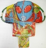 Vintage kite from decads ago, looking like Ultraman, <br>(Japanese nostalgic hero character)