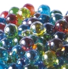 17mm(260pcs) Glitter Aurora Marbles - Assorted