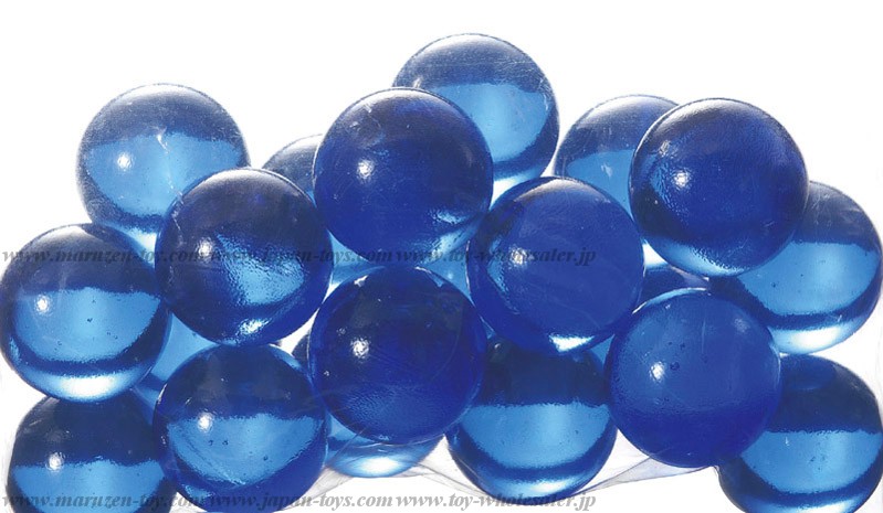 25mm(50pcs) Clear Colored Marbles - Clear Light Blue