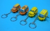 (Sankou-Seisakusyo Made in Japan Tin Toys)No.108K Wind-Up Mini Bus Key Holder (Assorted 4 Models)