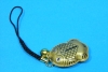 (Sankou-Seisakusyo Made in Japan Tin Toys)No.224 Mini Gold Fish Strap (Gold)