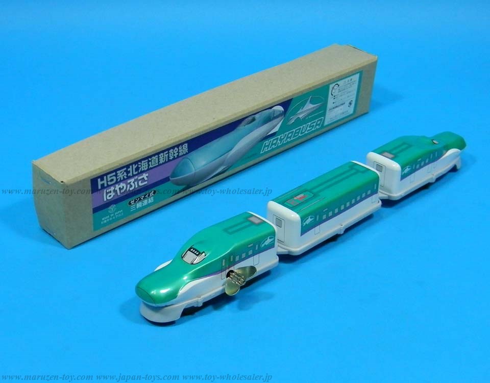 (Sankou-Seisakusyo Made in Japan Tin Toys)No.1246 （Sanko) Hokkaido Shinkansen Hayabusa (tin plate)
