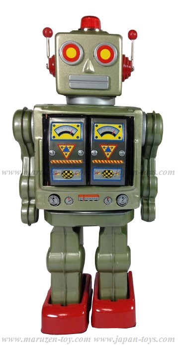 (Metal House) Star Strider Robot -Made in Japan- (Green) (3-5 month to be in stock)