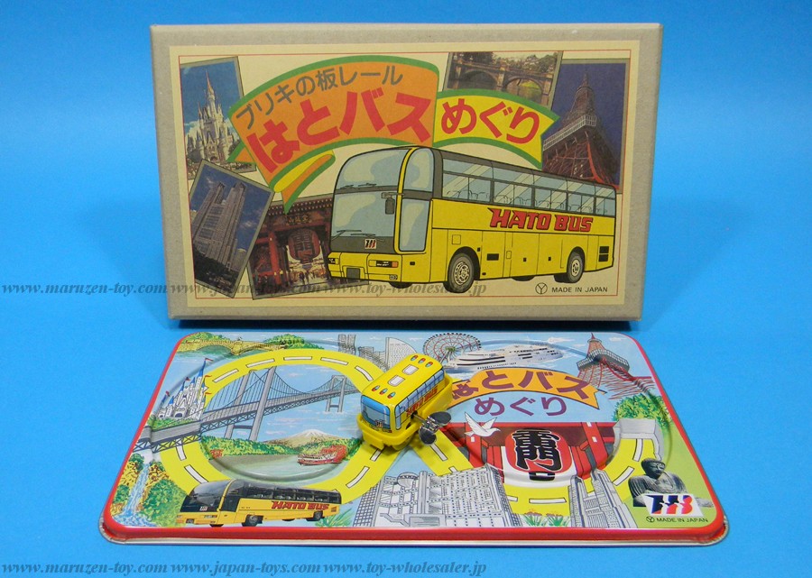 (Sankou-Seisakusyo Made in Japan Tin Toys)No.142 "Hato" Tour Bus