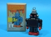 (Sankou-Seisakusyo Made in Japan Tin Toys)No.227 Wind Up Walking Sparkling Robot (Black)