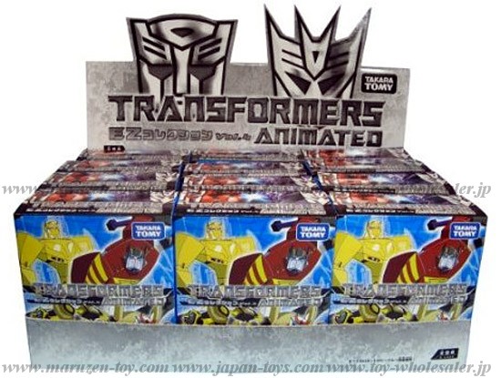 TRANSFORMERS EZ-Collection Vol.4 (Animated & Movie) TakaraTomy