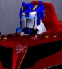 Japan Limited Color! TRANSFORMERS ANIMATED TA-41 Optimus Prime Light & Sound (Roll Out & Command Optimus Prime) 