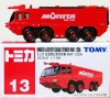 Tomica : No.13 Morita AIRPORT CRASH TENDER Fire Engine Car MAF-125AC
