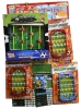 50yen value x 80pcs+3 [BIG Soccer Game] on Cardbord Happy Raffle Game  (Sample Picture)