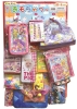 50yen value x 80pcs+3 [Girls Goods] on Cardbord Happy Raffle Game  (Sample Picture)