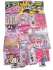 100yen value x 40pcs [LOVELY GIRL] on Cardbord Happy Raffle Game  (Sample Picture)