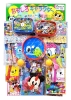 50yen value x 80pcs+4 DX All DISNEY on Cardbord Happy Raffle Game  (Sample Picture)