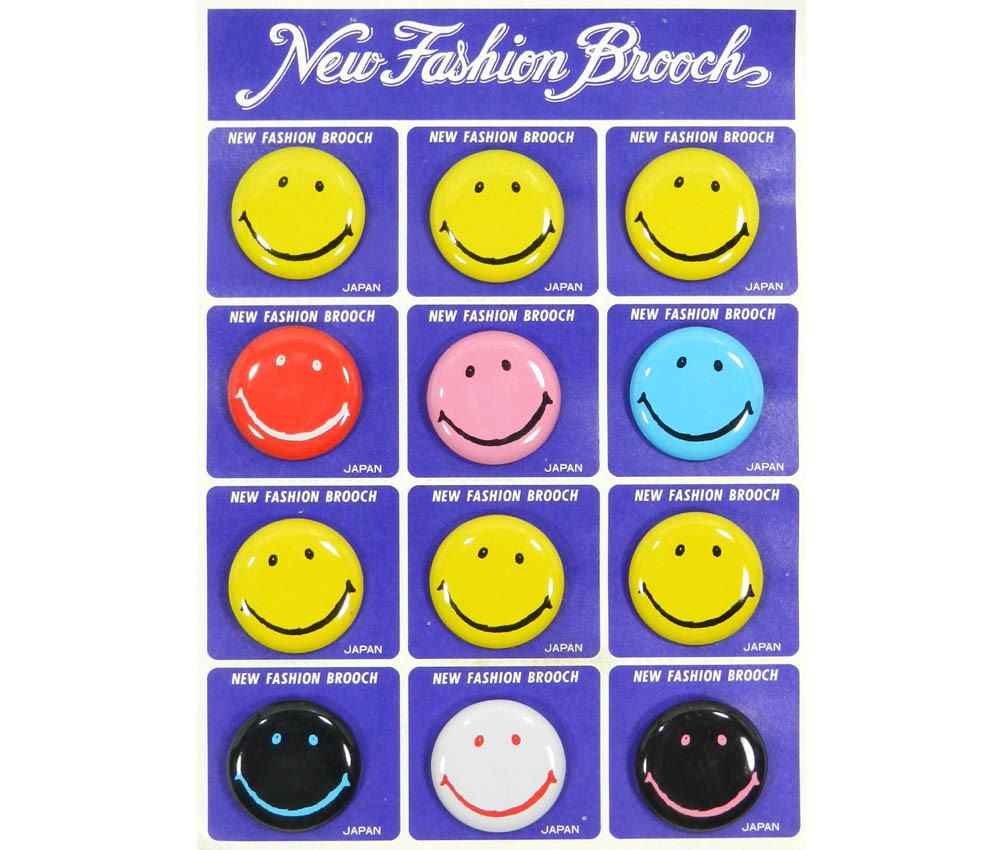Smile Badge (Assorted Colors)