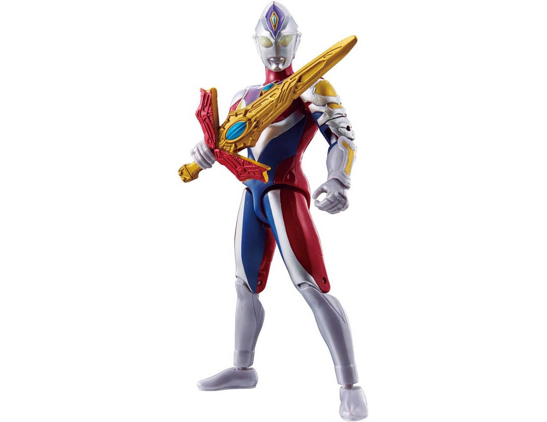 4pcs Only! [BANDAI] Ultra Action Figure Ultraman Decker Flash Type New Generation Stars