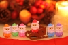 (IWAKO)(ER-SAN001)-made in JAPAN-Santa Erasers (Display Box can be changed)