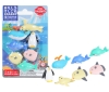 (IWAKO)(ER-BRI 010)-made in JAPAN-Blister Pack Erasers Marine Creature Erasers(Colors/Designes/Assortments may changed without Notice)