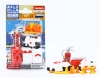 (IWAKO)(ER-BRI 013)-made in JAPAN-Blister Pack Erasers Emergency Vehicle Erasers(Colors/Designes/Assortments may changed without Notice)