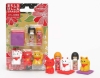 (IWAKO)(ER-BRI 020)-made in JAPAN-Blister Pack Erasers Doll & Lucky Cat Erasers(Colors/Designes/Assortments may changed without Notice)