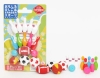 (IWAKO)(ER-BRI 028)-made in JAPAN-Blister Pack Erasers Sports Set Erasers(Colors/Designes/Assortments may changed without Notice)