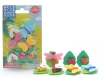 (IWAKO)(ER-BRI 029)-made in JAPAN-Blister Pack Erasers Bugs Fellow Erasers(Colors/Designes/Assortments may changed without Notice)