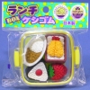 (IWAKO)(ER-981059)-made in JAPAN-Erasers in display box - Lunch(Colors/Designes/Assortments may changed without Notice)