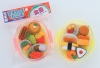 (IWAKO)(ER-PUC 002)-made in JAPAN-Erasers in Petit Case - Buffet(Colors/Designes/Assortments may changed without Notice)