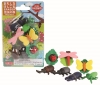 (IWAKO)(ER-BRI 068)-made in JAPAN-Blister Pack Erasers Insect Forest(Colors/Designes/Assortments may changed without Notice)