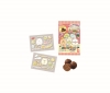 [Bandai Candy] Sumikko Gurashi Sticker DE Okiage Sumikko Chocolate Snack