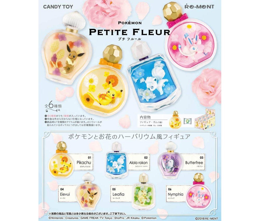 Maruzen Re Ment Pokemon Petite Fleur Deux Commodity Explanation