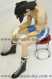 Final Scene ! "Ashita-no-Joe" Life-size Anime Boxer Figure