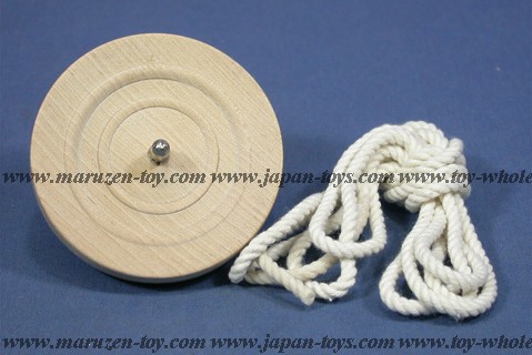 70mm Plain Wood Top K-5 with string (metal core)
