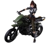 [SQUARE ENIX] Final Fantasy VII Remake Play ARTS Kai Jessie & Bike Set