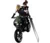 [SQUARE ENIX] Final Fantasy VII Remake Play ARTS Kai Jessie Cloud & Bike Set