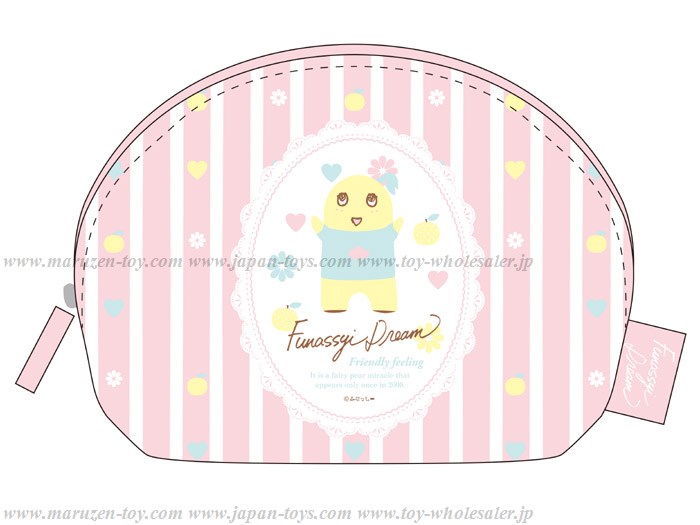 Yuruchara Funassyi (Local Mascot Character) Pouch Pastel ver.