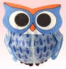 Owl Paper Balloons (size 2) (2pcs set) with a plastic bag