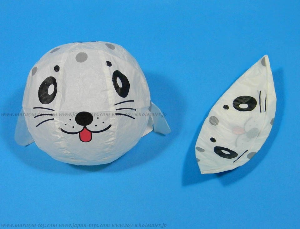 Paper Balloon - Seal (size 1) (A bundle of 50 pieces)(Price is for single ballon)