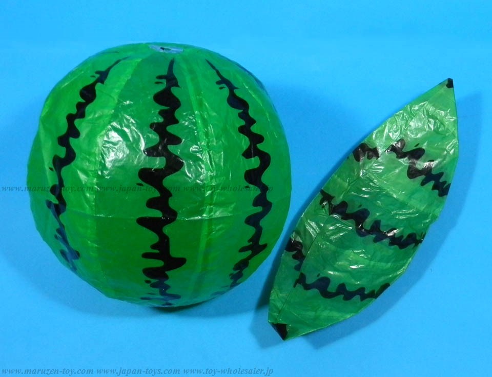 Paper Balloon - Water Melon (size 6) (A bundle of 50 pieces)(Price is for single ballon)