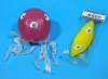Assorted 3 Color Octopus Paper Balloon (size 1) - Smaller One in the picture(Price is for single ballon)