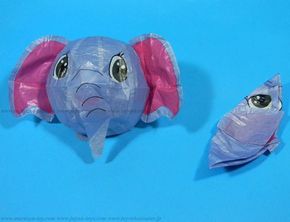 Paper Balloon - Elephant (size 1) (A bundle of 50 pieces)(Price is for single ballon)