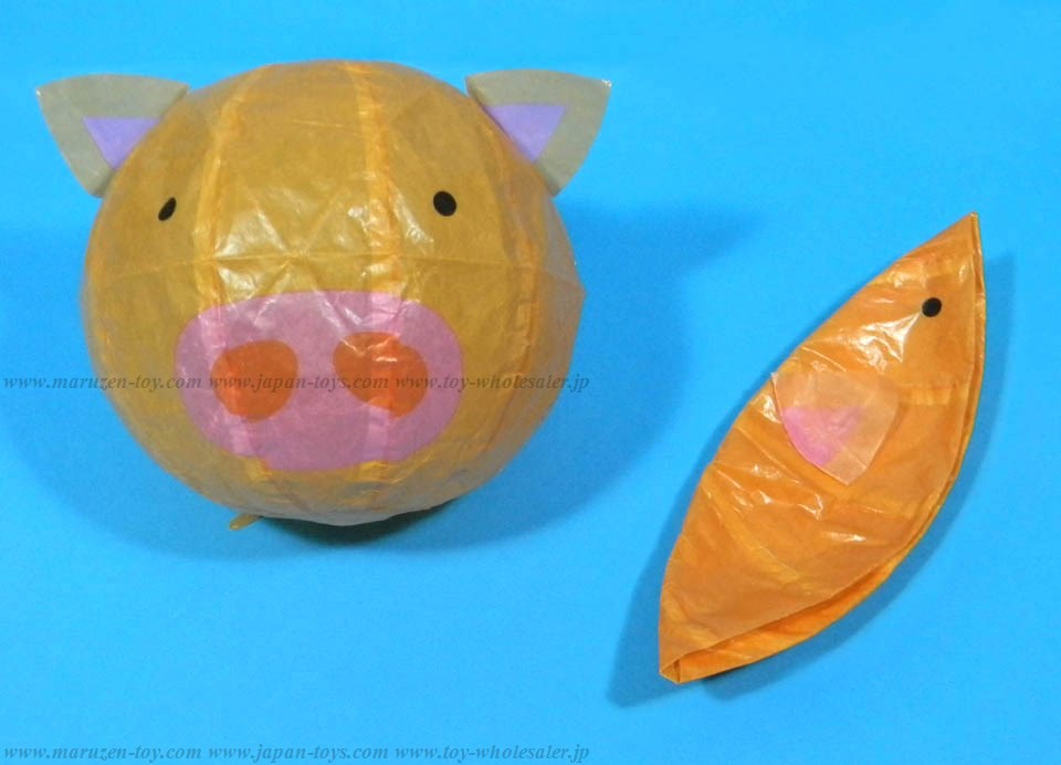 Pig Paper Balloon (size 2)(Price is for single ballon)