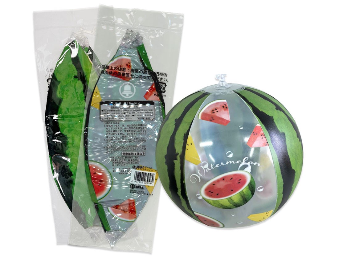 Watermelon Fluffy Beach Ball