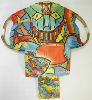 Vintage kite from decads ago - resemble "Japanese Nostalgic Hero Mazinger Z"