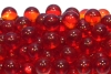 12.5mm(600pcs) Clear Colored Marbles - Red